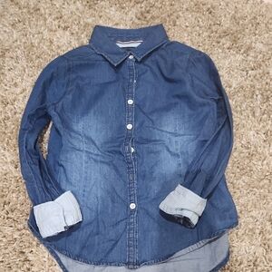 Tommy Hilfiger Blue Denim Shirt